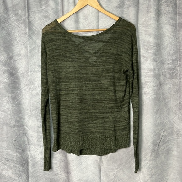 SO Olive Green Heather Knit Sweater - size Small - Picture 6 of 15